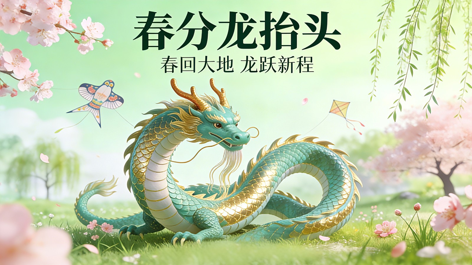 春分·龙抬头 | 春分喜遇龙抬头,吉运双至诸事兴